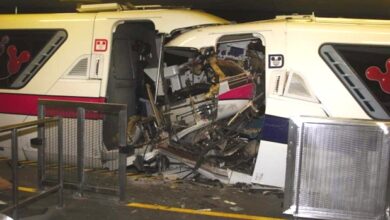 Monorail Disney World Crash