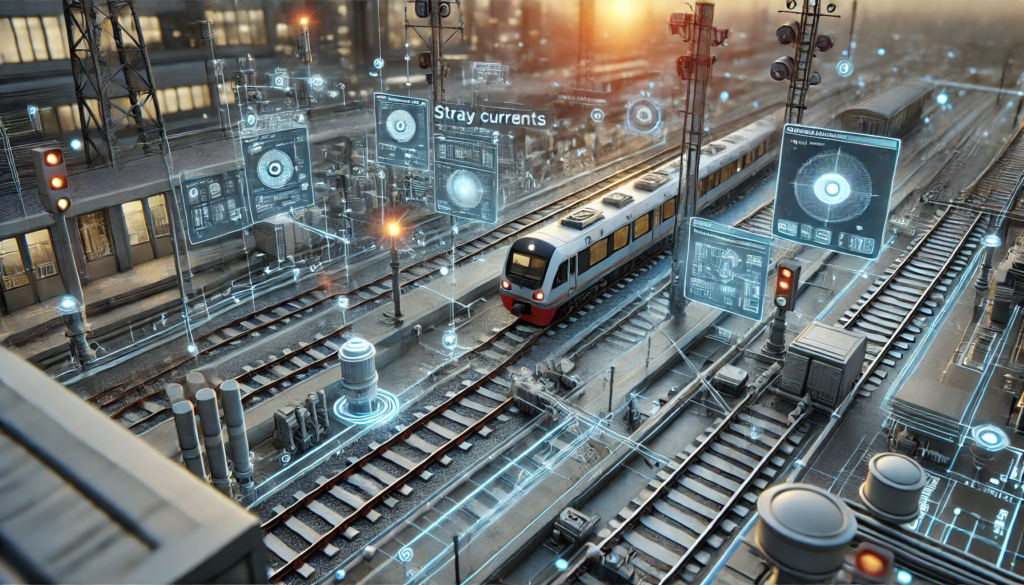 Electric Railway Electrolysis - Interaction with Metallic Structures